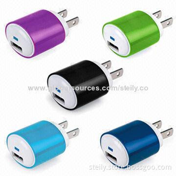 High-quality 5V/1A Mini USB Mobile Phone Travel Charger Adapter for iPhone/iPod/Mobile Phones